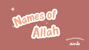 teach children Allah’s names