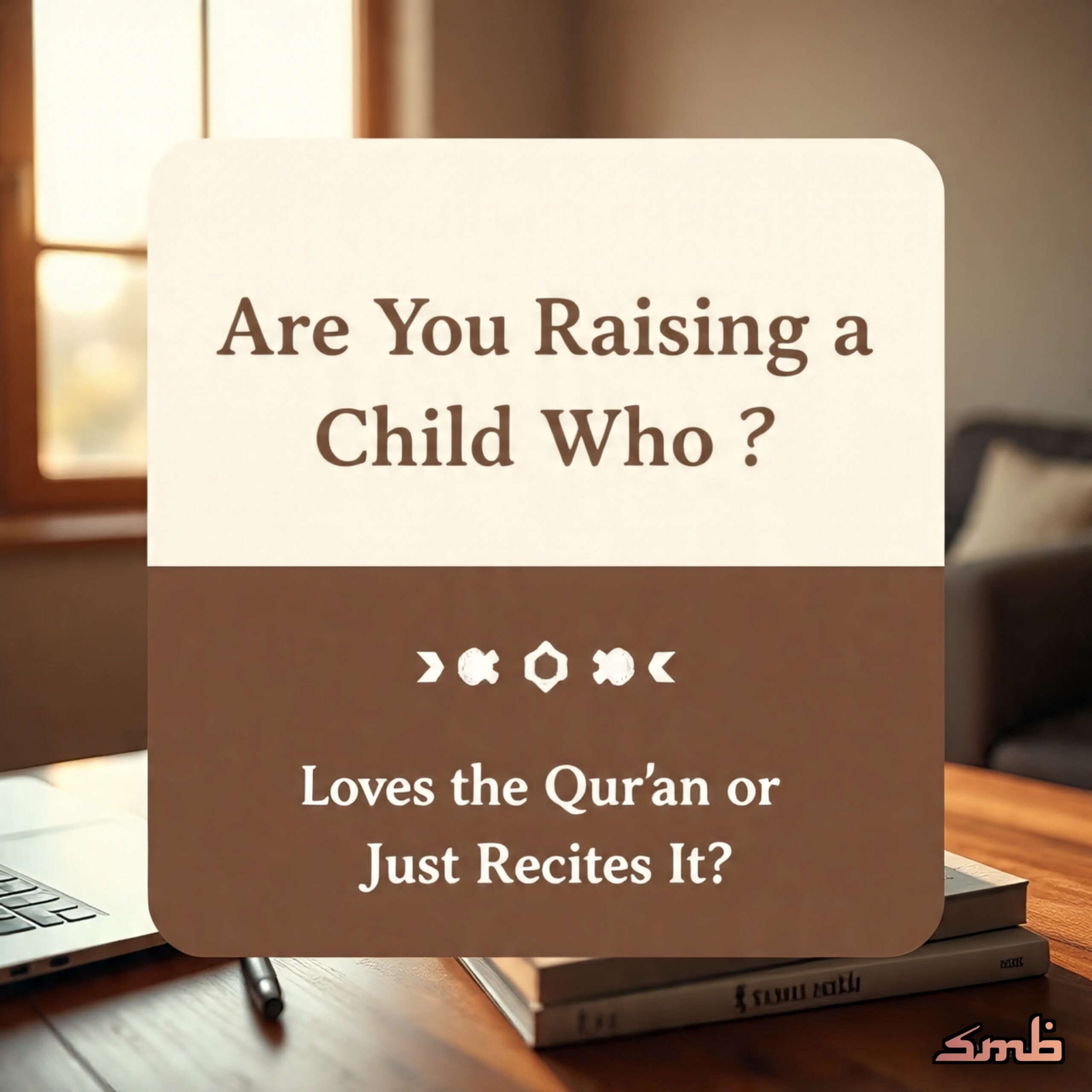 Smb, Salaam Muslim Books Salaammuslimbooks.com (Are You Raising a Child Who Loves the Qur’an or Just Recites It?